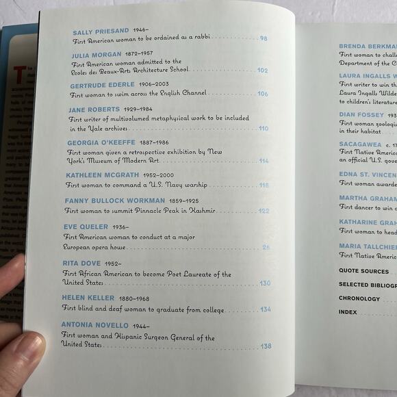 Ladies First 40 Daring American Women Who Were Second to None Hardcover Book - Picture 7 of 15